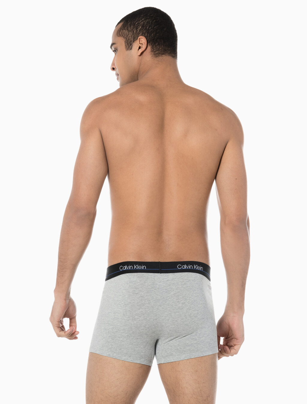 Buy 남성 코튼 스트레치 LTE 3PK 드로즈 in color BLACK/PROVIDENCE BLUE/GREY HEATHER