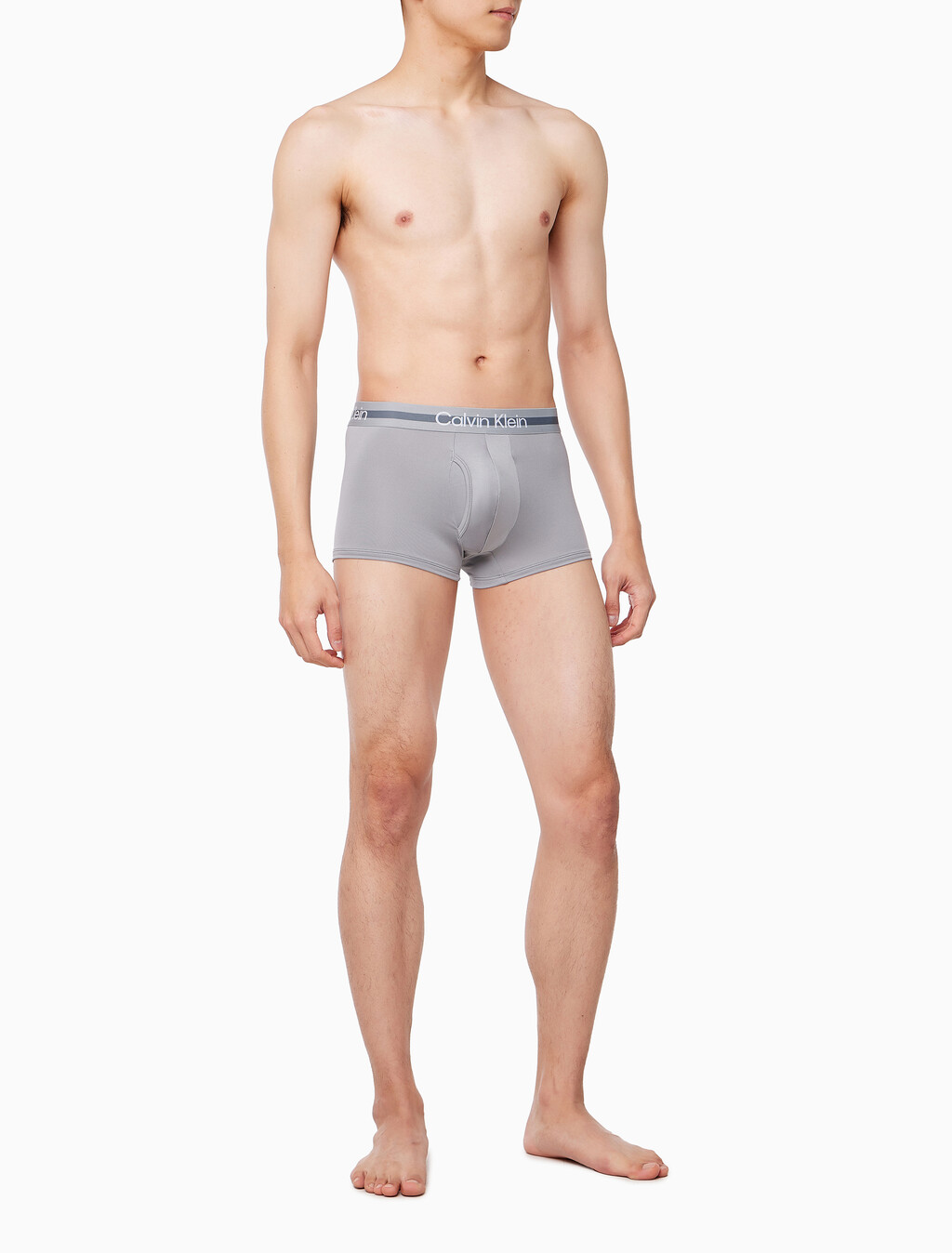 Buy 남성 브러시드 마이크로 로우 라이즈 트렁크 3PK in color BLACK/TURBULENCE/WOLF GREY