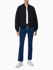 Buy 여성 라이트웨이트 퀼티드 자켓 in color CK BLACK