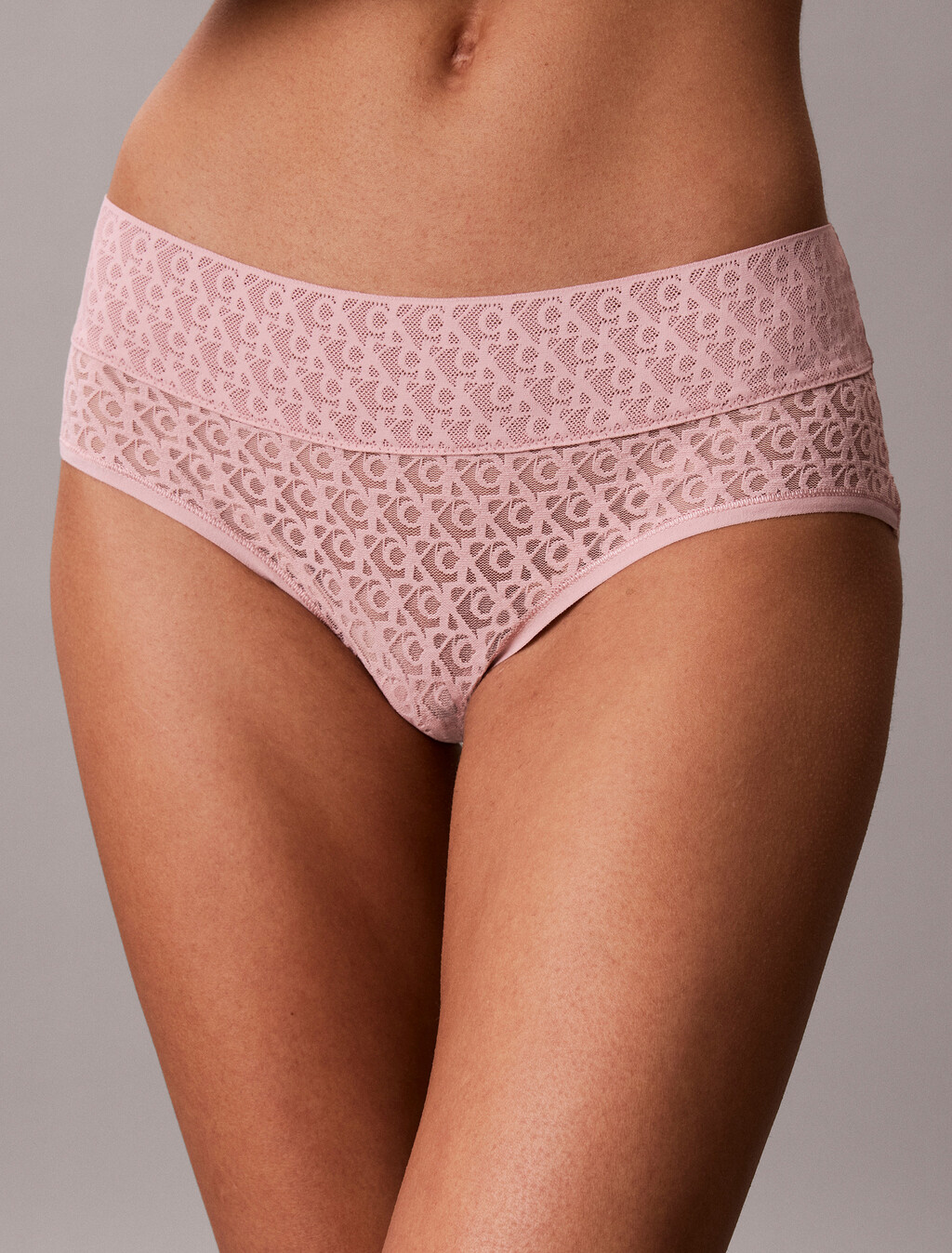 Buy 여성 아이콘 로고 레이스 힙스터 in color SUBDUED 