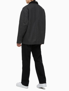 Buy 남성 쉐르파 숏 코트 자켓 in color BLACK