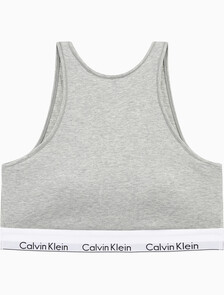 Buy 여성 모던코튼 AF 라이틀리 라인드 브라렛 in color GREY HEATHER