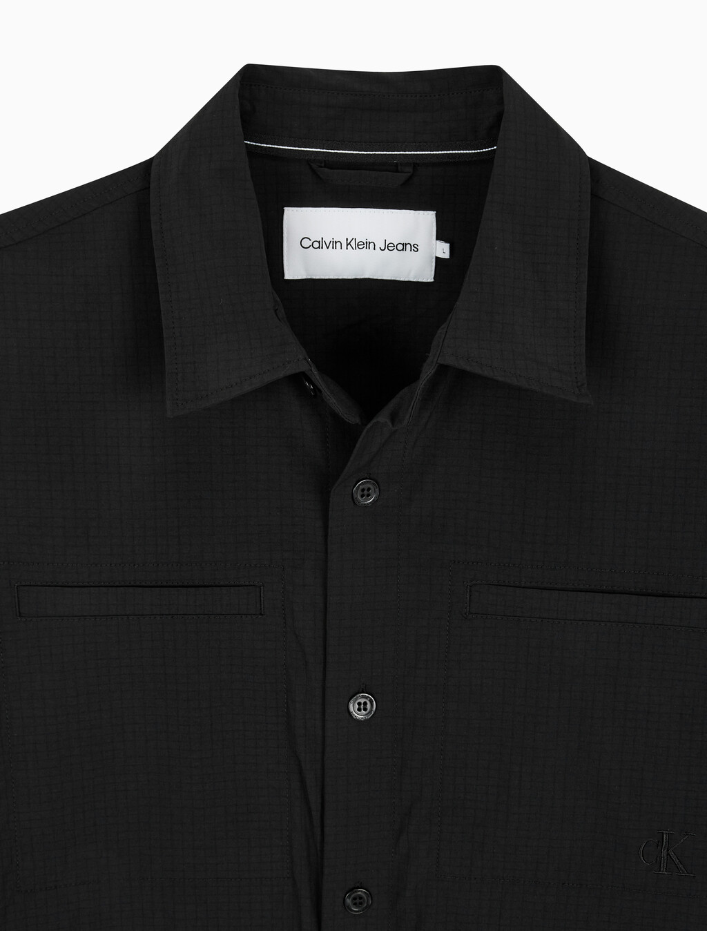Buy 남성 오버사이즈 셔츠 자켓 in color CK BLACK