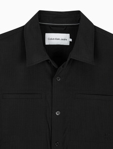 Buy 남성 오버사이즈 셔츠 자켓 in color CK BLACK