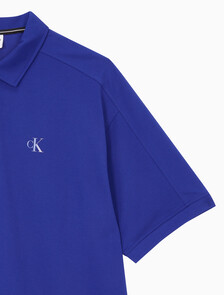 Buy 남성 릴렉스핏 쿨링 폴로 반팔 티셔츠 in color SAPPHIRE BLUE