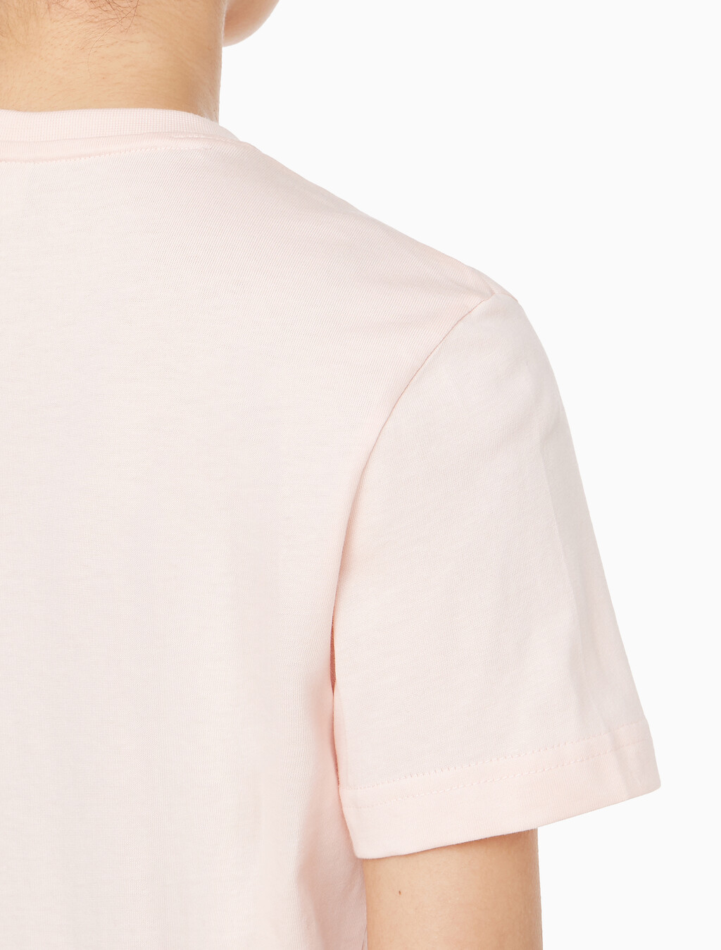 Buy 여성 아카이브 저지 크루넥 반팔 티셔츠 in color CLOUD PINK