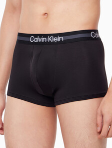 Buy 남성 브러시드 마이크로 로우 라이즈 트렁크 3PK in color BLACK/TURBULENCE/WOLF GREY