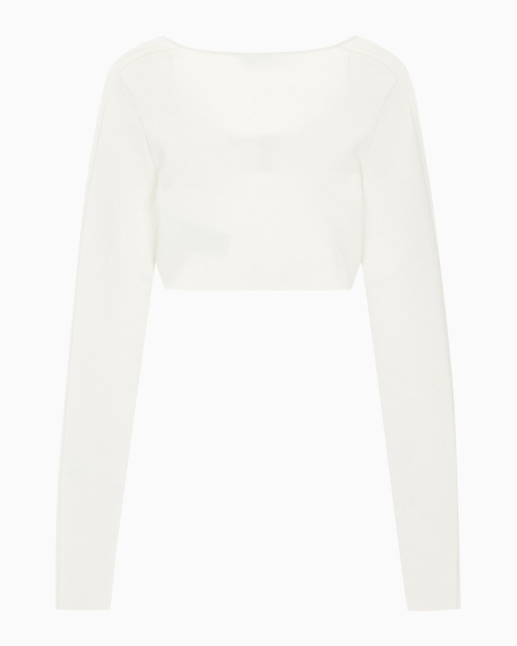Buy 여성 마이크로 가디건 in color WHITE