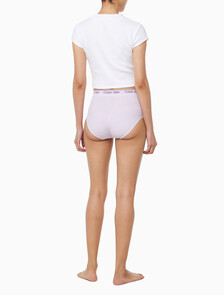 Buy 여성 아이콘 쉐입웨어 코튼 심리스 브리프 in color LILAC QUARTZ