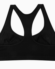 Buy 여성 본디드 플렉스 AF 레이서백 브라렛 in color BLACK