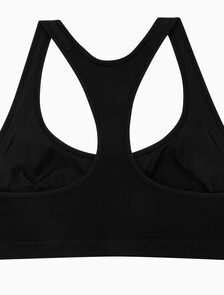 Buy 여성 본디드 플렉스 AF 레이서백 브라렛 in color BLACK