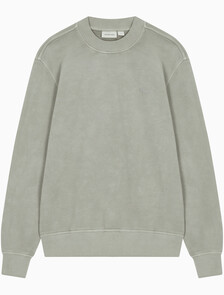 Buy 남성 릴렉스핏 빈티지 워시 맨투맨 스웻셔츠 in color KHAKI BEIGE