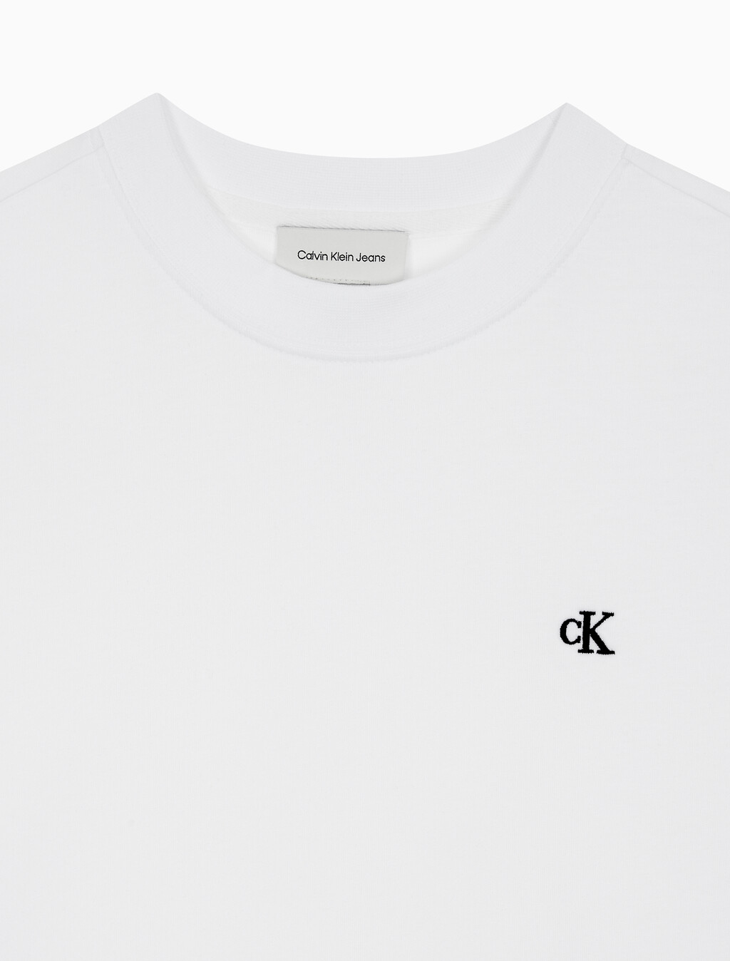 Buy 여성 아카이브 로고 크루넥 반팔 티셔츠 in color BRILLIANT WHITE