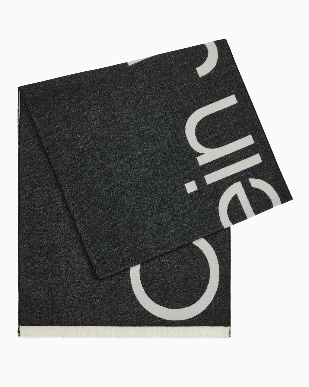 Buy 여성 CKJ 인스티튜셔널 로고 스카프 in color BLACK