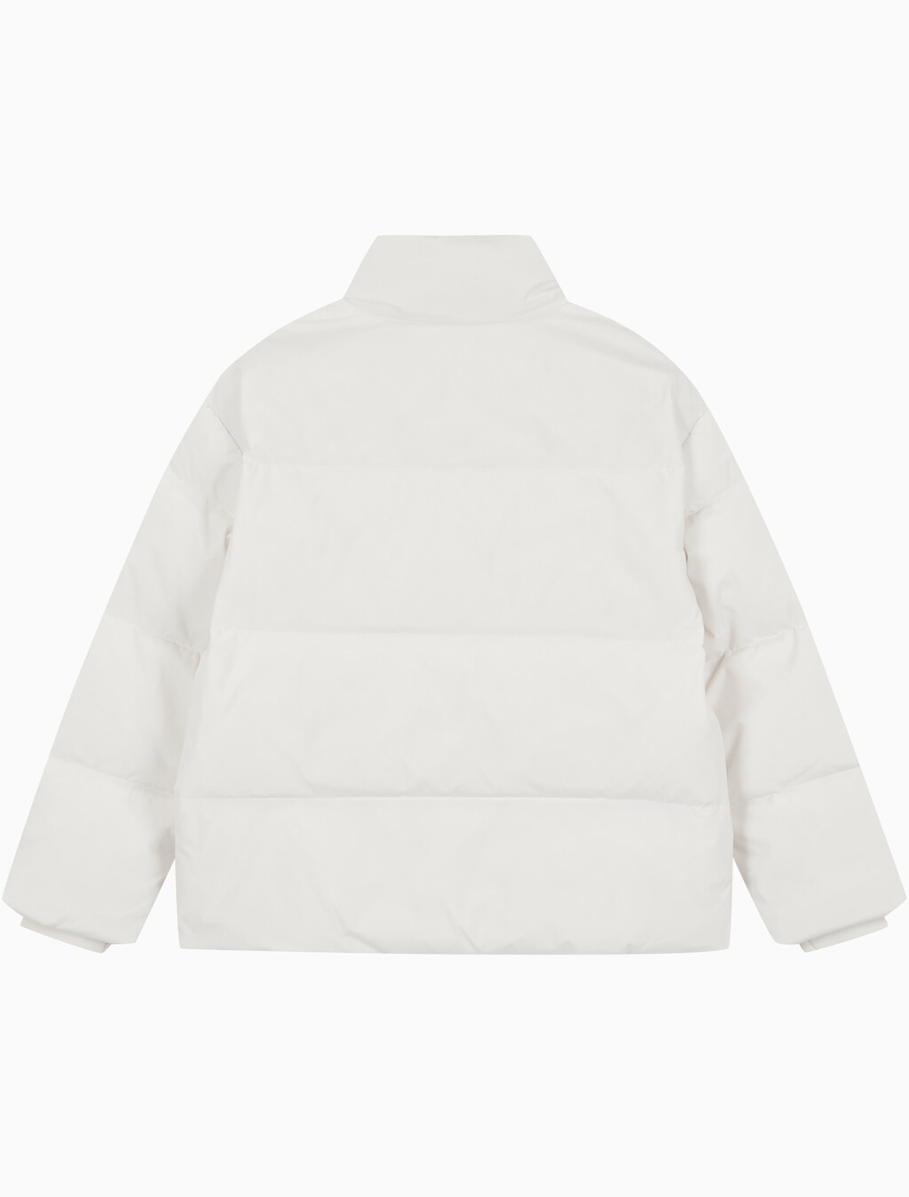 Buy 여성 숏 렝스 스탠드 카라 푸퍼 in color Ivory