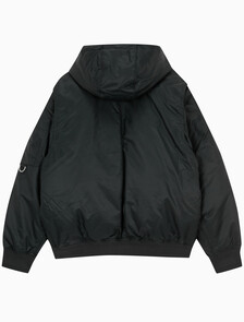 Buy 남성 후디 보머 다운 자켓 in color CK BLACK