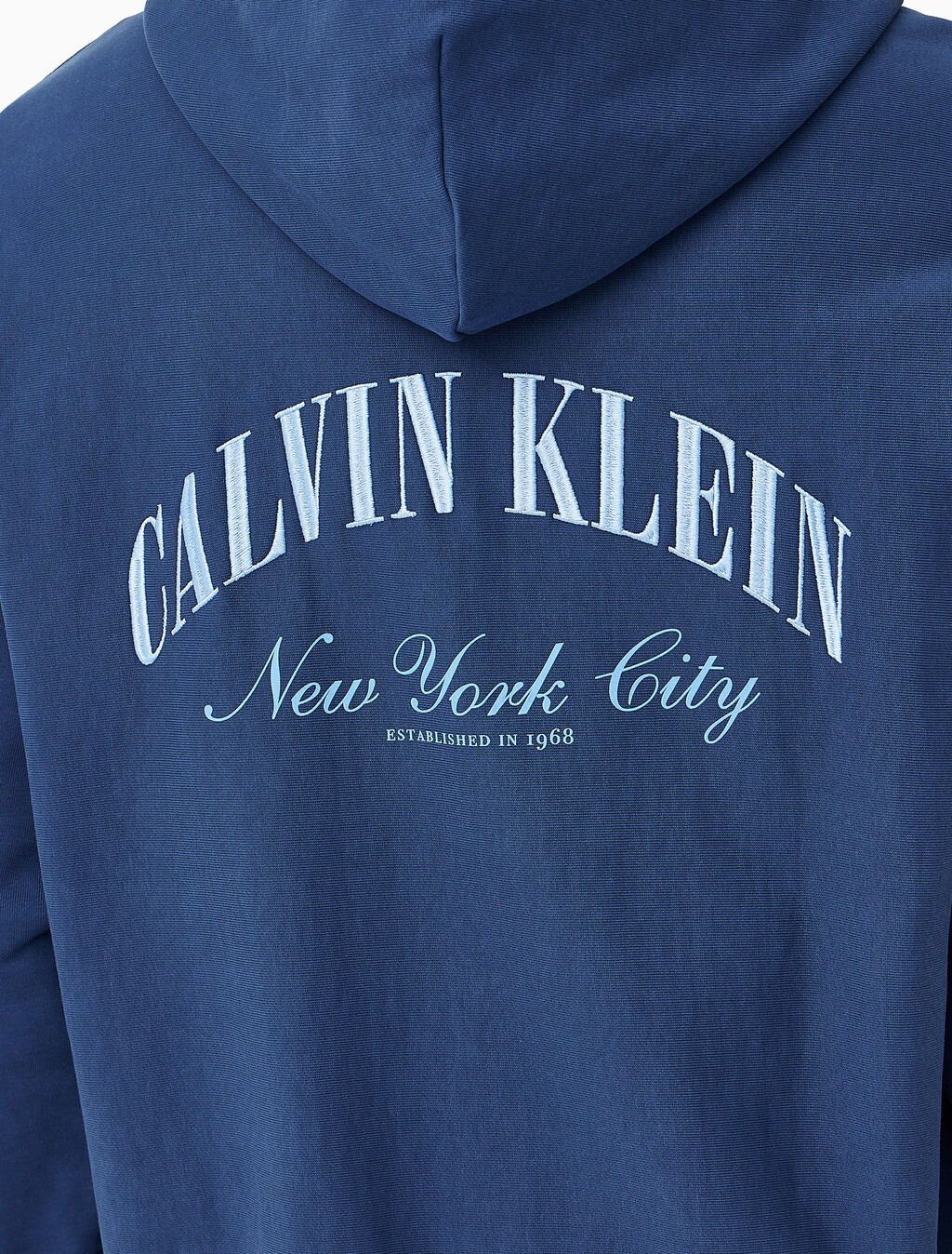 Buy 프리미엄 테리 후드 집업 스웻셔츠 in color Dark Blue