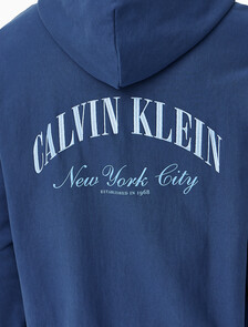 Buy 프리미엄 테리 후드 집업 스웻셔츠 in color Dark Blue