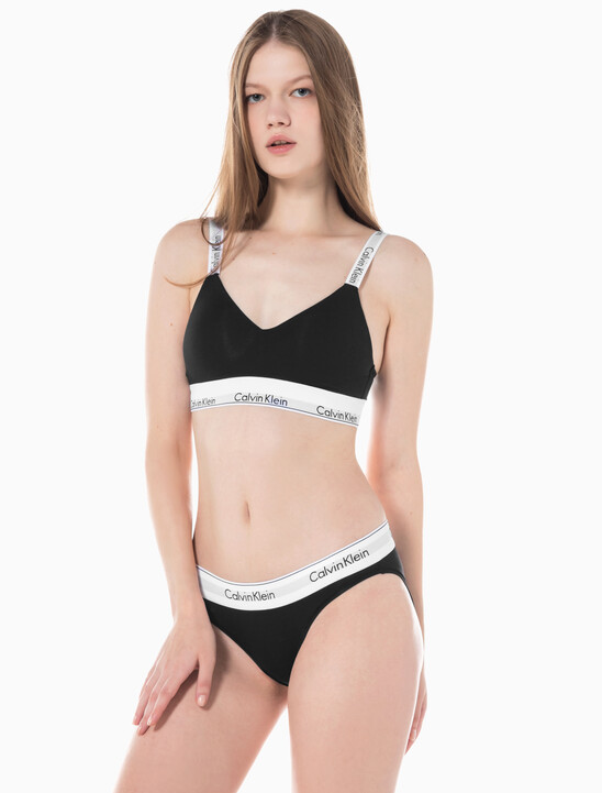 여성 모던코튼 훅앤아이 브라렛