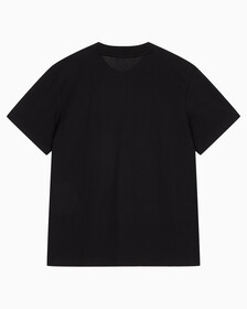 Buy 남성 CK 스캐터 로고 레귤러핏 반팔 티셔츠 in color CK BLACK
