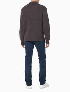 Buy 남성 넾 얀 폴로 스웨터 in color Brown Velvet Neps