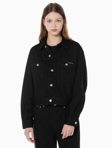 Buy 여성 90'S 히어로 트러커 자켓 in color BLACK