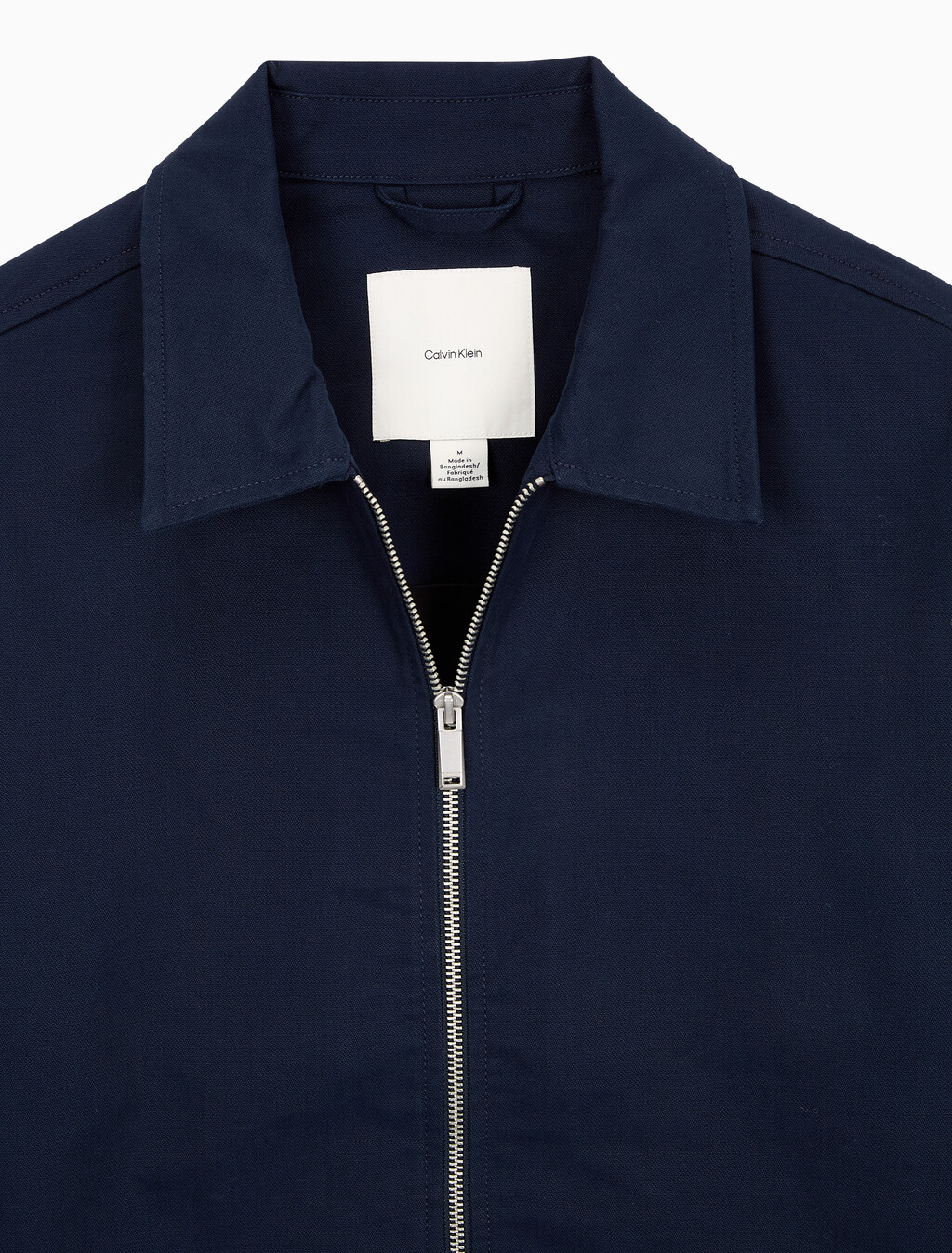 Buy 남성 코튼 도비 블루종 자켓 in color DARK SAPPHIRE