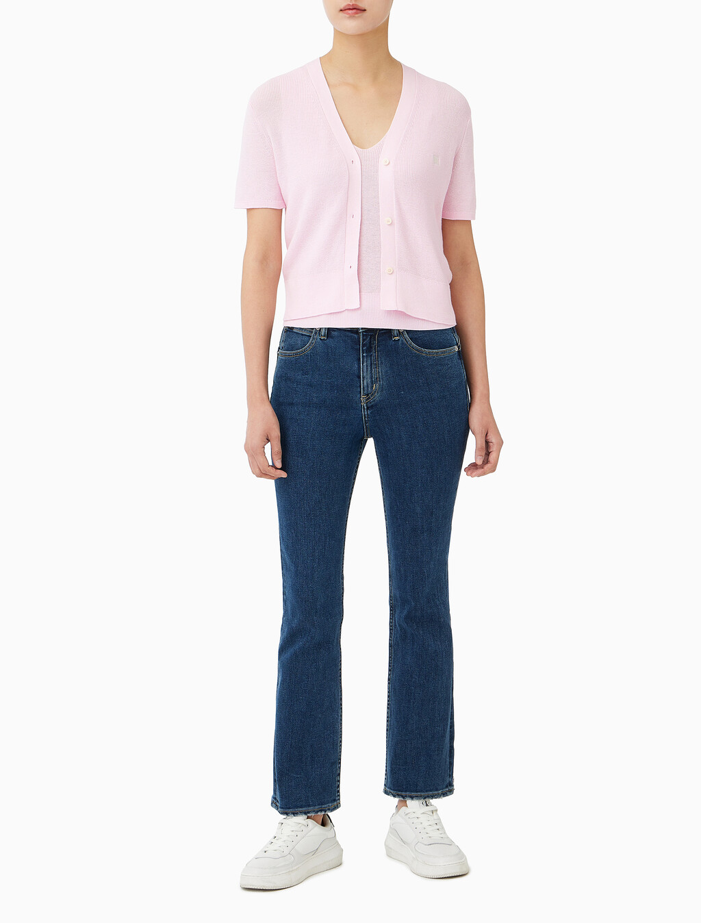 Buy 여성 코튼 트윈세트 in color Pink