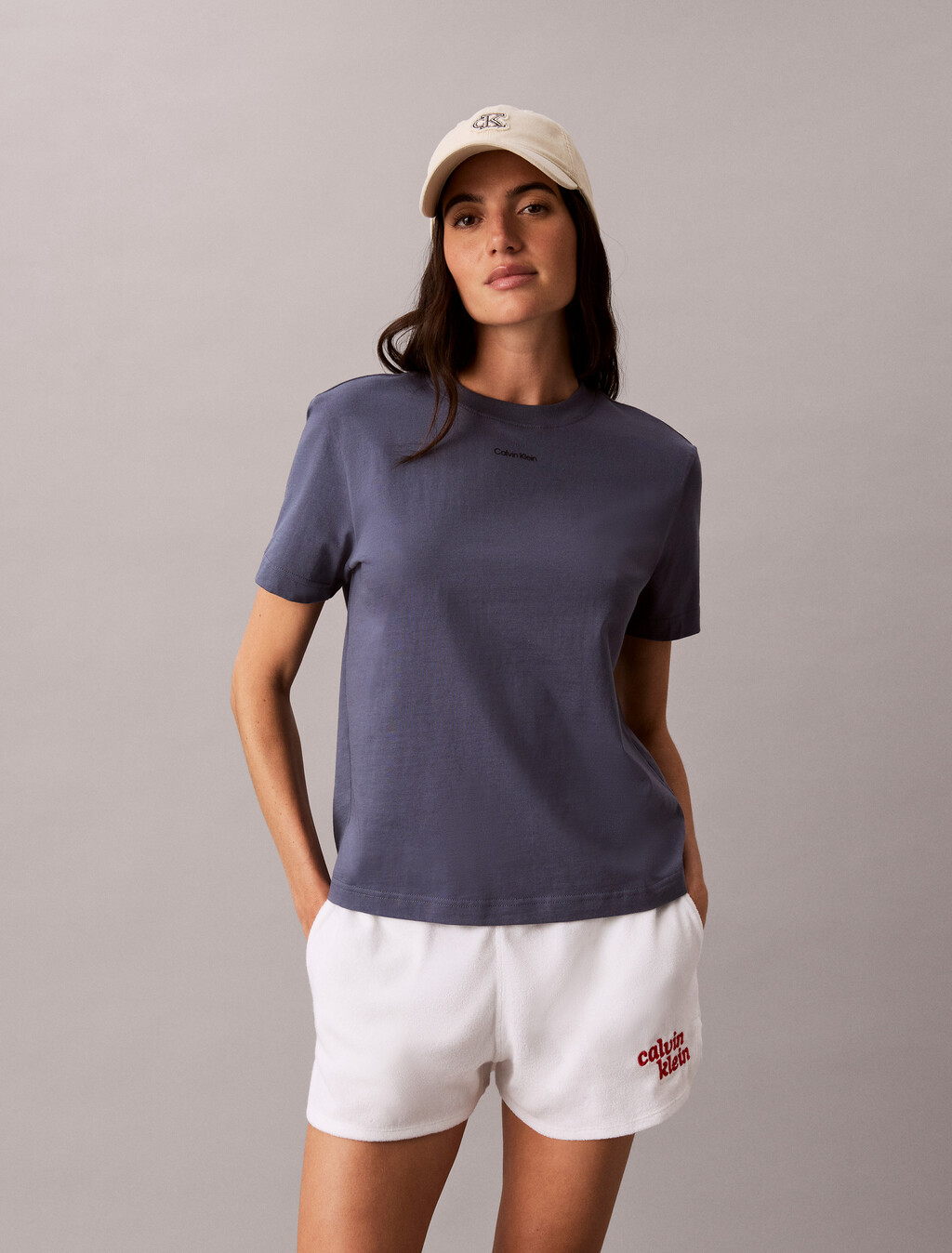 Buy 여성 타올 돌핀 쇼츠 in color BRIGHT WHITE