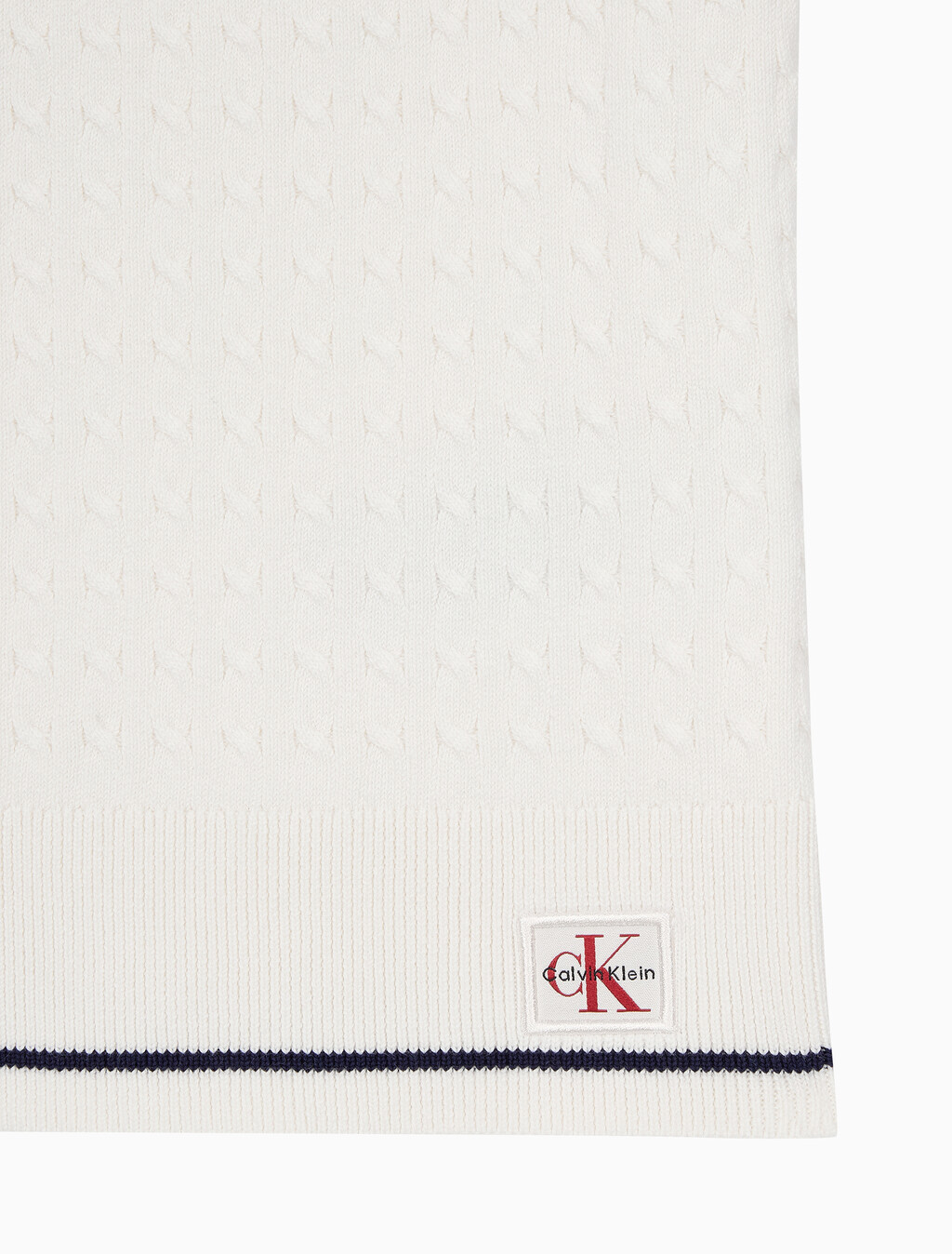 Buy 여성 슬림핏 우븐라벨 케이블 탱크 in color TOFU