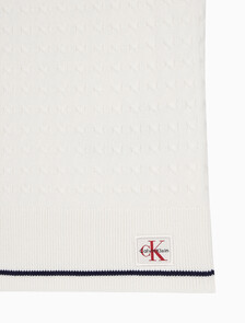 Buy 여성 슬림핏 우븐라벨 케이블 탱크 in color TOFU