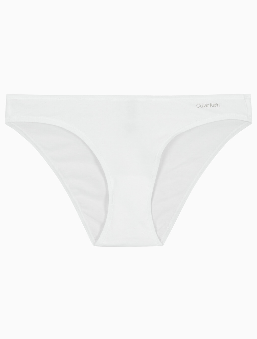 Buy 여성 CK 아이디얼 코튼 로우라이즈 비키니 in color WHITE