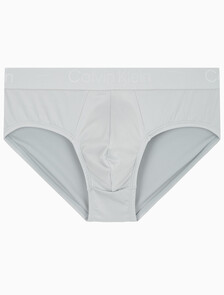 Buy 남성 CK 블랙 마이크로파이버 힙브리프 in color HARBOR MIST
