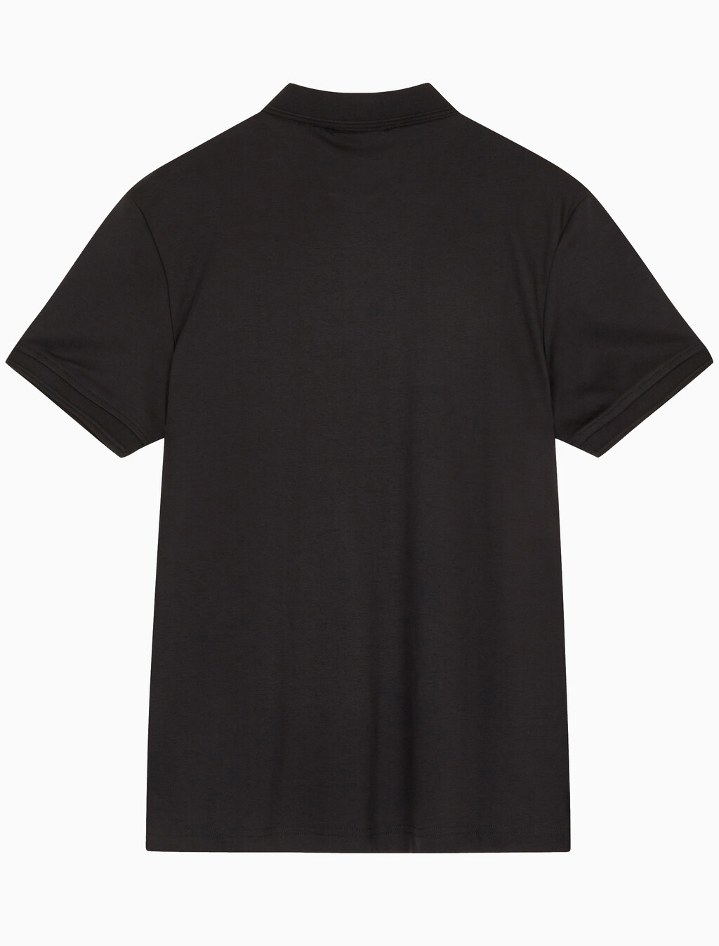 Buy 남성 톤온톤 로고 레귤러핏 폴로 반팔 티셔츠 in color CK BLACK