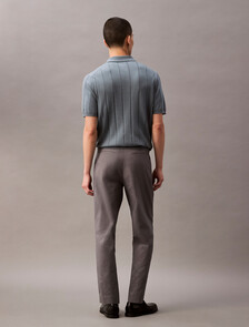 Buy 남성 테크 코튼 플리츠 팬츠 in color GREY SKY