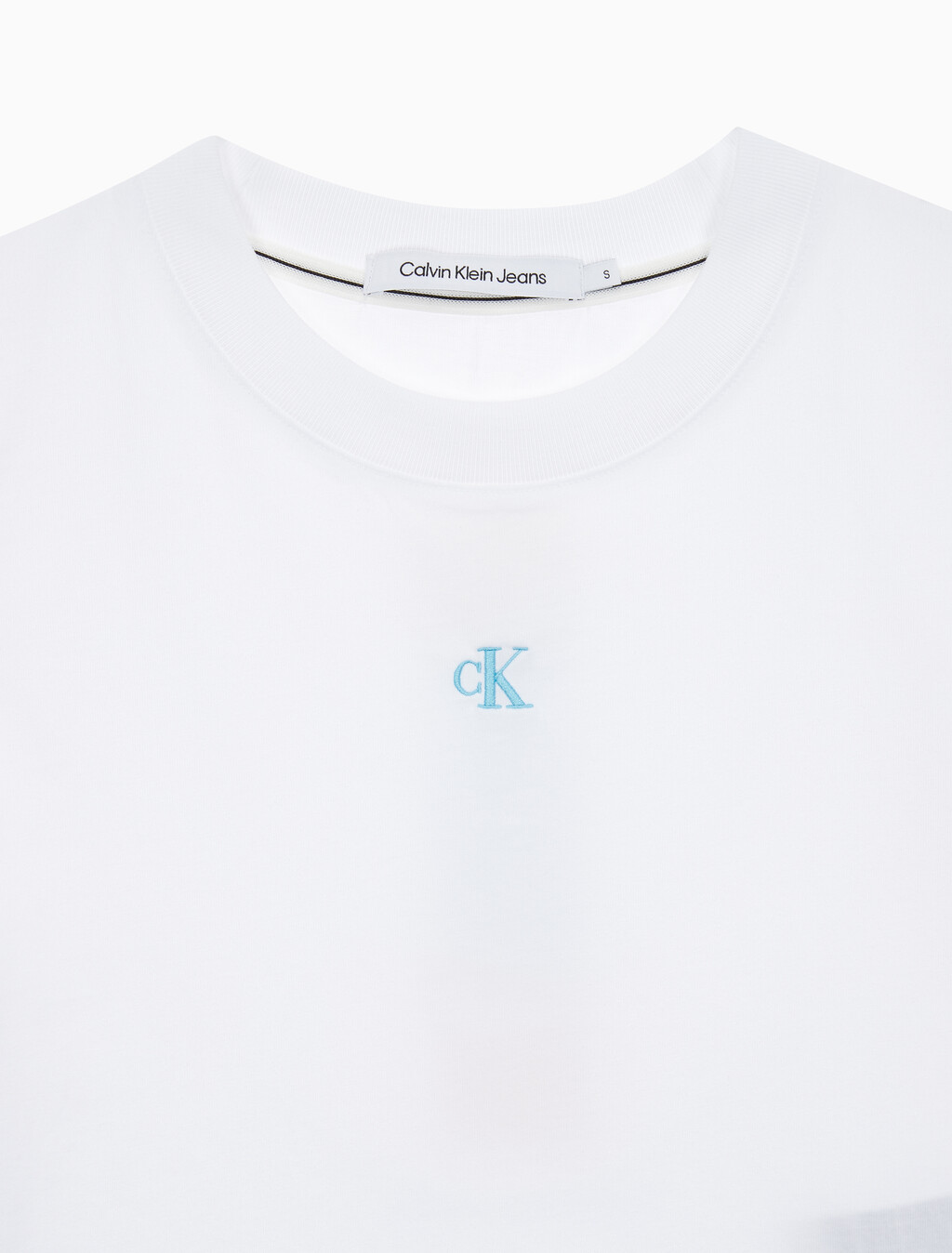 Buy 여성 그래픽 베이비핏 크롭 반팔 티셔츠 in color BRIGHT WHITE