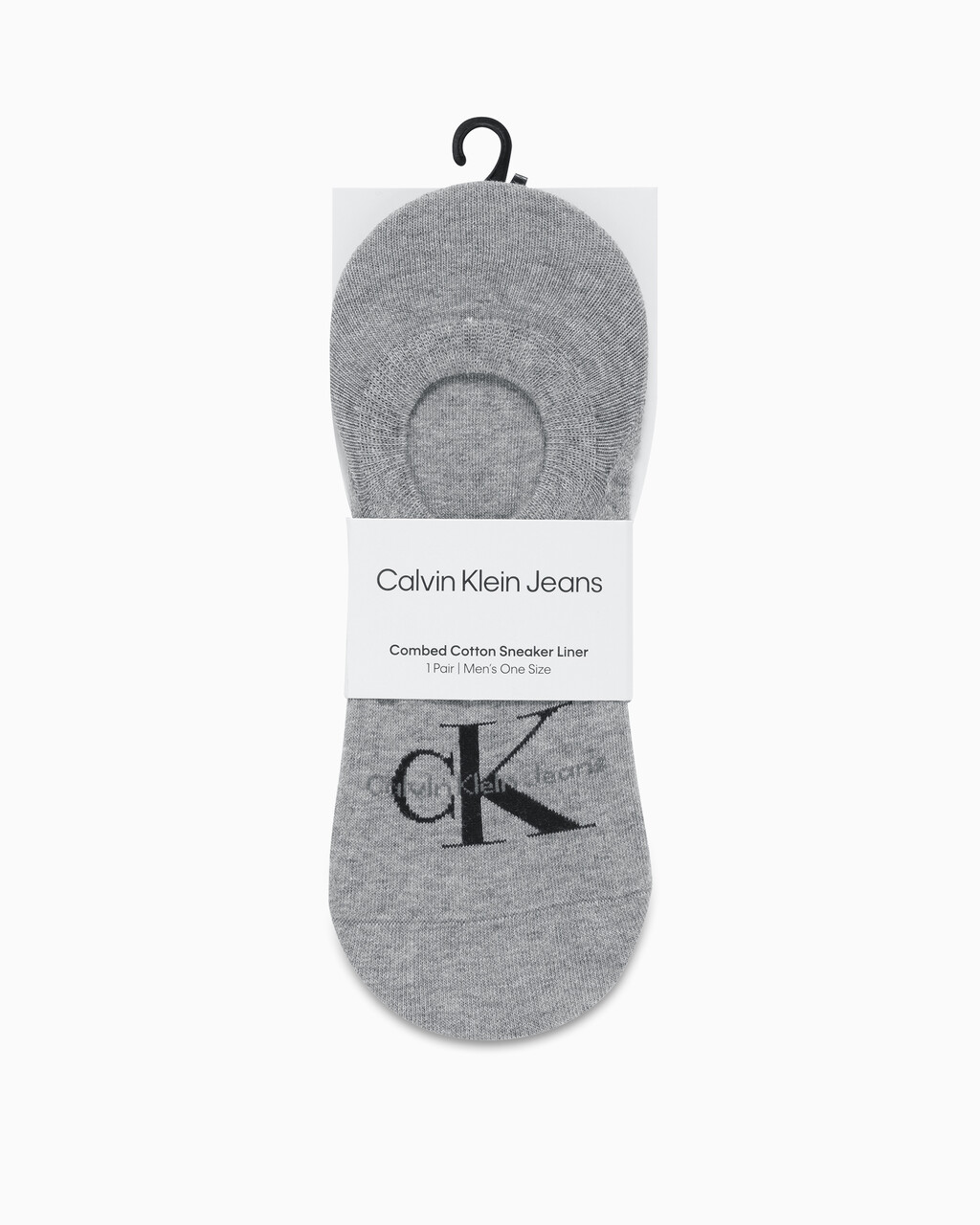 Buy 남성 콤드 코튼 스니커 라이너 삭스 (블랙 1 PAIR) in color GREY HTR