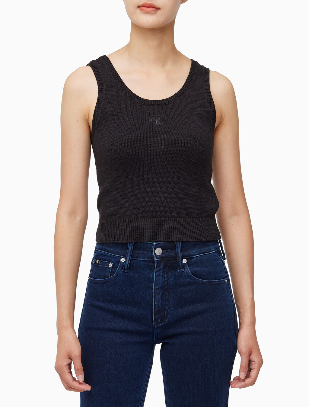 Buy 여성 투인원 패션 가디건 in color CK BLACK