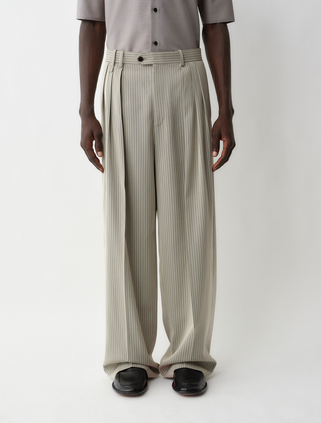 Buy BAXTER MENS TROUSERS in color EUCALYPTUS