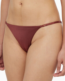 Buy 여성 폼투바디 러스터 하이레그 탕가 in color DARK BROWN