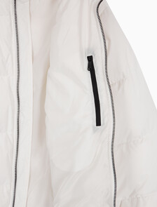 Buy 남성 베이직 에센셜 다운 푸퍼 자켓  in color WHITE