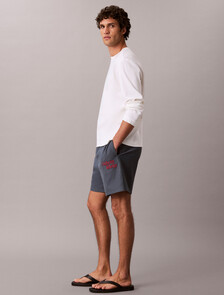 Buy 프리미엄 테리 그래픽 쇼츠 in color Dark Blue