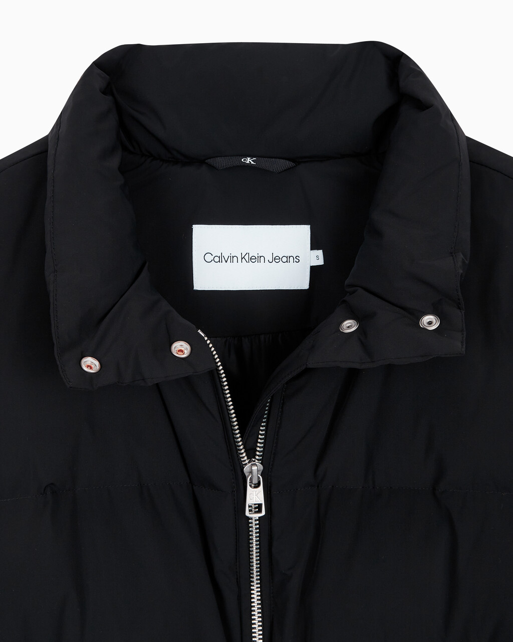 Buy 여성 다운 롱 지퍼 자켓 in color CK BLACK