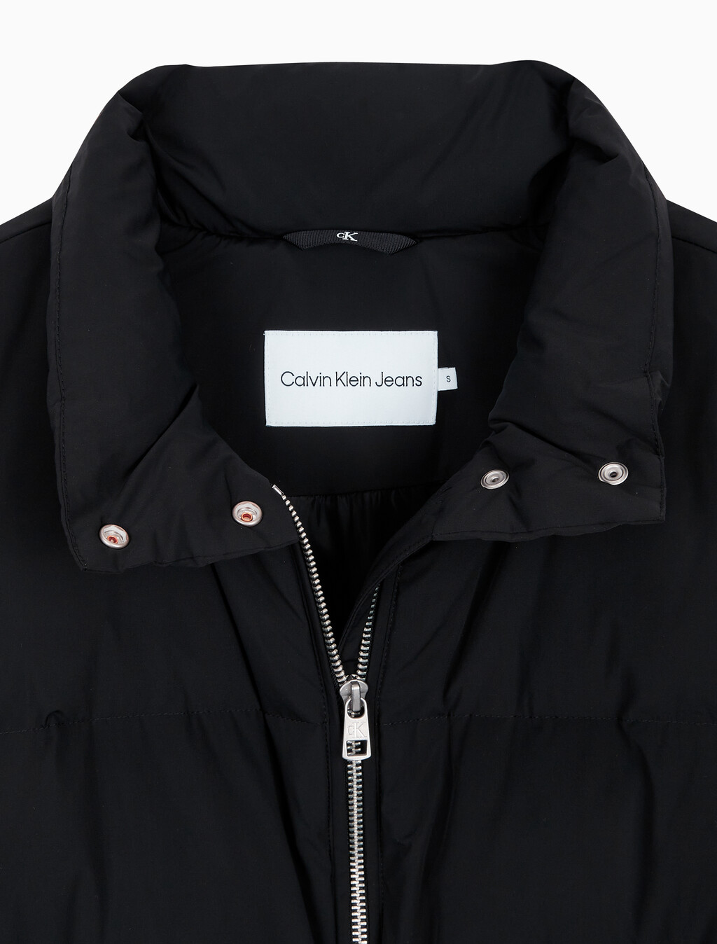 Buy 여성 다운 롱 지퍼 자켓 in color CK BLACK