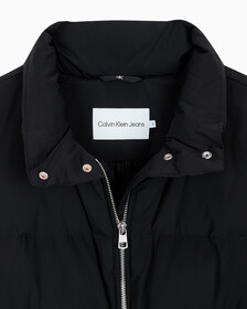 Buy 여성 다운 롱 지퍼 자켓 in color CK BLACK