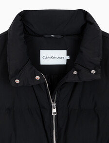 Buy 여성 다운 롱 지퍼 자켓 in color CK BLACK
