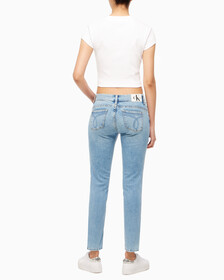Buy 여성 바디핏 라이트블루 37.5 기능성 데님 in color 028A CHALKY BLU