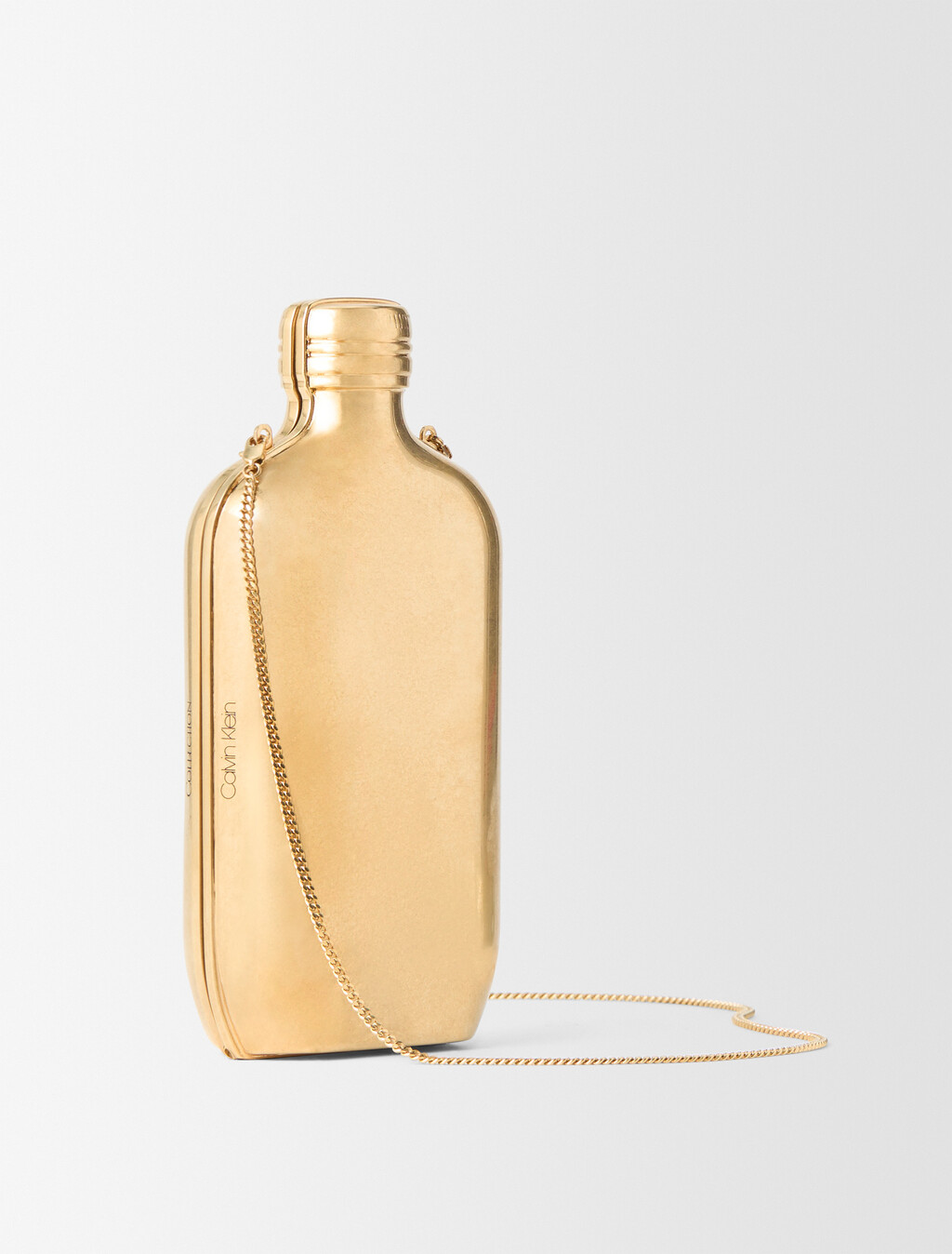 Buy THE ONE CLUTCH CULT CK ONE in color GOLD