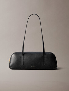 Buy 여성 엠보스드 로고 포일 발레토 백 in color Black/Toasted Coconut