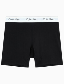 Buy 여성 아이콘 코튼 모달 박서 브리프 in color BLACK